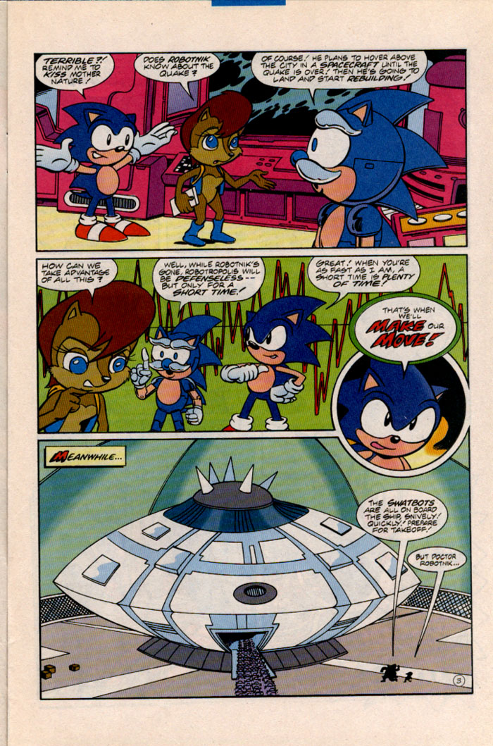 Sonic - Archie Adventure Series August 1996 Page 3